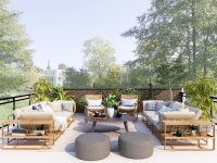 Zo richt je je terras in als een echte buitenkamer