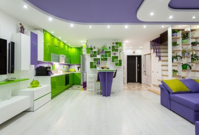 De pracht van groene keukens